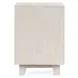 Reece Seashell White 2 Drawer Nightstand