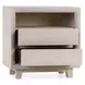 Reece Seashell White 2 Drawer Nightstand