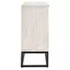 Flint Coastal White 2 Door Accent Cabinet