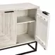 Flint Coastal White 4 Door Buffet