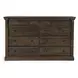 Adelaide Cocoa Brown 9 Drawer Dresser