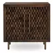 Norwood Bark Brown 2 Door Accent Cabinet