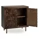 Norwood Bark Brown 2 Door Accent Cabinet