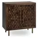 Norwood Bark Brown 2 Door Accent Cabinet