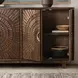 Vivienne Bark Brown 4 Door Buffet