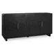 Albero Black 4 Door Buffet