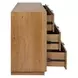 Santa Clara Caramel Brown 6 Drawer Dresser