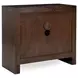 Ledro Dark Brown 2 Door Accent Cabinet