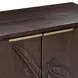 Ledro Dark Brown 2 Door Accent Cabinet