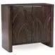Ledro Dark Brown 2 Door Accent Cabinet