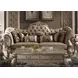 Dresden Brown Living Room Set with Nailhead Trim