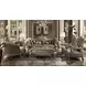 Dresden Brown Living Room Set with Nailhead Trim