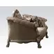 Dresden Brown Living Room Set with Nailhead Trim