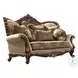 Latisha Tan Pattern 74" Loveseat