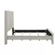 Modern Play Natural White King Panel Bed