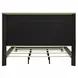 Modern Play Natural White King Panel Bed