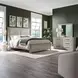 Modern Play Natural White King Panel Bed