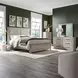 Modern Play Natural White King Panel Bed
