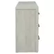 Modern Play Natural White 6 Drawer Dresser
