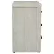 Modern Play Natural White 3 Drawer Nightstand with USB Charging