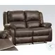Zuriel Brown Reclining 60" Loveseat