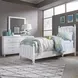 Cottage View White 6 Drawer Dresser with Mirror