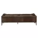 Porchester Distress Chocolate Leather 94" Sofa