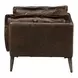 Porchester Distress Chocolate Leather Living Room Set