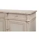 Lilac White 4 Door Sideboard