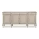 Lilac White 4 Door Sideboard