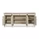 Lilac White 4 Door Sideboard
