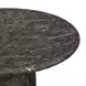 Cynthia Dark Emperador Outdoor Round Coffee Table