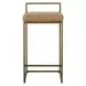 Belfort Sedona Brown Leather Upholstered Counter Height Stool