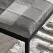 Achen Sparrow Gray Leather Upholstered 28" Accent Bench