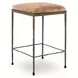 Bose Canyon Sand Leather Upholstered Counter Height Stool