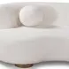 Octavia Ivory 2 Piece Modular Sectional with Pillows