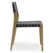 Orlando Mossed Brown Upholstered Dining Chair Set of 2