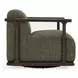 Lucia Kale Green Upholstered Accent Chair