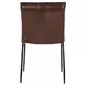 Mayer Brown Leather Upholstered Dining Chair Set of 2