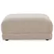 Adalynne Buttermilk Square Ottoman