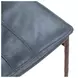 Mayer Ocean Blue Leather Upholstered Dining Chair Set of 2