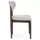 Tiber Toasted Brown Upholstered Dining Chair Set of 2