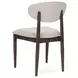Tiber Toasted Brown Upholstered Dining Chair Set of 2