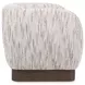 Rinner Cocoa Cream Upholstered Accent Chair