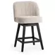 Della Sandy Cream Counter Height Stool