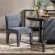 Lilia Branzon Blue Haze Upholstered Dining Chair