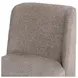Senna Smoke Taupe Upholstered Dining Chair with Casters