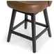 Della Camel Counter Height Stool