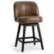 Della Camel Counter Height Stool