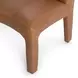 Liliana Tan Leather Upholstered Dining Chair